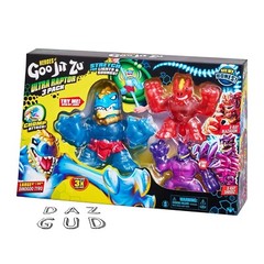 Heroes of Goo Jit Zu Ultra Raptor 3 Pack – Dinogoo Tyro Blazago Shredz BRAND NEW