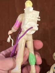 Real Ghostbusters Action Figure ECTO GLOW EGON & Peter KENNER