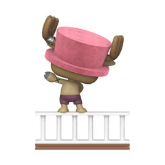 FUNKO POP ANIMATION ONE PIECE TONY TONY CHOPPER EXCLUSIVE 2332 FLOCKED Free Ship
