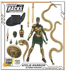 Boss Fight Vitruvian HACKS – Kokomo Toys Exclusive ATELIS WARRIOR ALTERED AMAZON