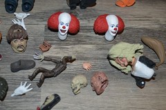 NECA HORROR ACTION FIGURE PARTS LOT JASON IT CHUCKY FREDDY