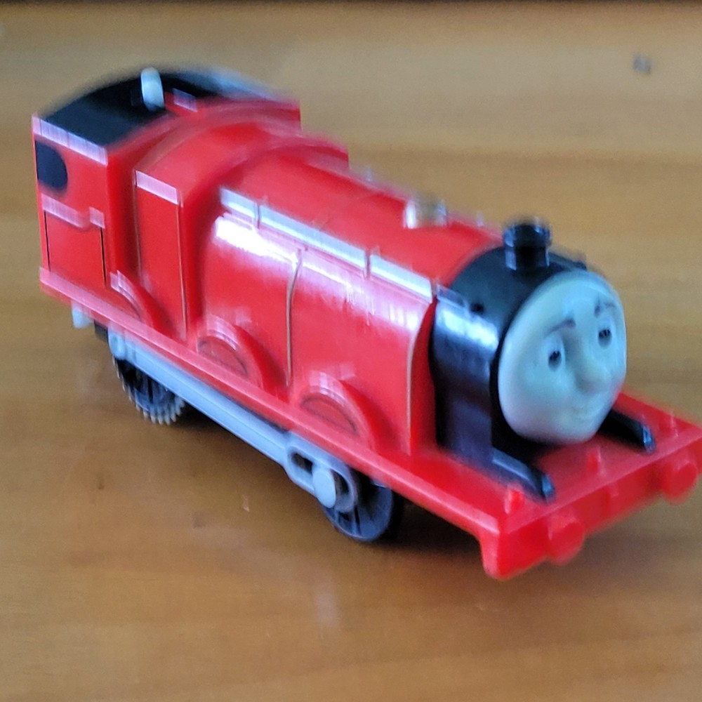 Thomas Friends TrackMaster James Motorized Engine 2013 Tested Works