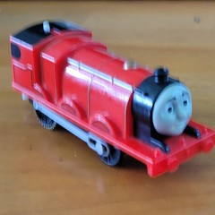 Thomas Friends TrackMaster James Motorized Engine 2013 Tested Works