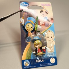 KEWPIE Baby as PINOCCHIO JIMINY CRICKET 1″ Mini Figure Toy Miniature Rose ONeill