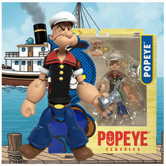 Popeye the Sailor Man – Popeye Classics Action Figure: Boss Fight Studio Llc