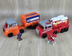 Paw Patrol Big Truck Pups HQ Truck Stop Replacement Trucks Cars NO STATION READ