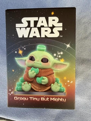 POP MART 2026 Star Wars Grogu Tiny But Mighty Series Figure**PKG SEALED BOX OPEN