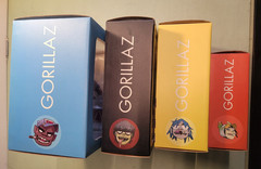 Kidrobot Gorillaz Vinyl Figures Complete Set 2D Murdoc Noodle Russel w/ Boxes