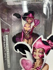 DC DIRECT AME COMI STAR SAPPHIRE 9″ FIGURE MANGA/ANIME STYLE DAMAGED BOX