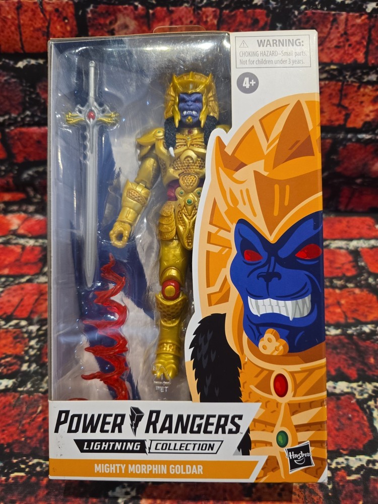 Hasbro Power Rangers Lightning Collection Mighty Morphin Goldar – NEW & MINT