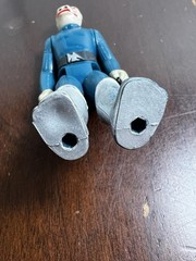 VINTAGE KENNER STAR WARS 1979 BLUE SNAGGLETOOTH NO TOE DENT 100% COMPLETE