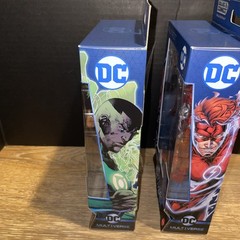 DC Multiverse John Stewart & Wally West Figures Click & Connect Ninja Batman