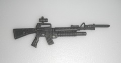 1992 Gold Head Steel Brigade Rifle Gun G.I. GI Joe Vintage Mail Away V2 Figure