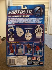 ToyBiz Fantastic Four Power Blast Invisible Woman Figure 34 Points Articulation