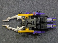 Vintage Hasbro TRANSFORMERS Generation One G1 Insecticon SHRAPNEL Missing Gun