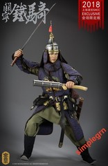 KLG R016 Ming Dynasty Series Guanning Iron Ride Shcc2018 Limited 1/6 Figure Toys