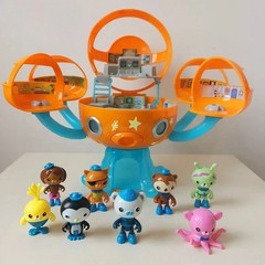 Octonauts Sound And Light Octopod Castle, Adventure Playset + 8 Figures Toys
