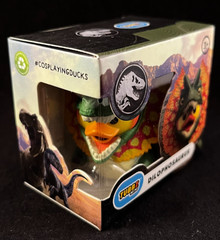 Mini Tubbz – Dilophosaurus – Jurassic Park – Rubber Duck – Approx 2″ High