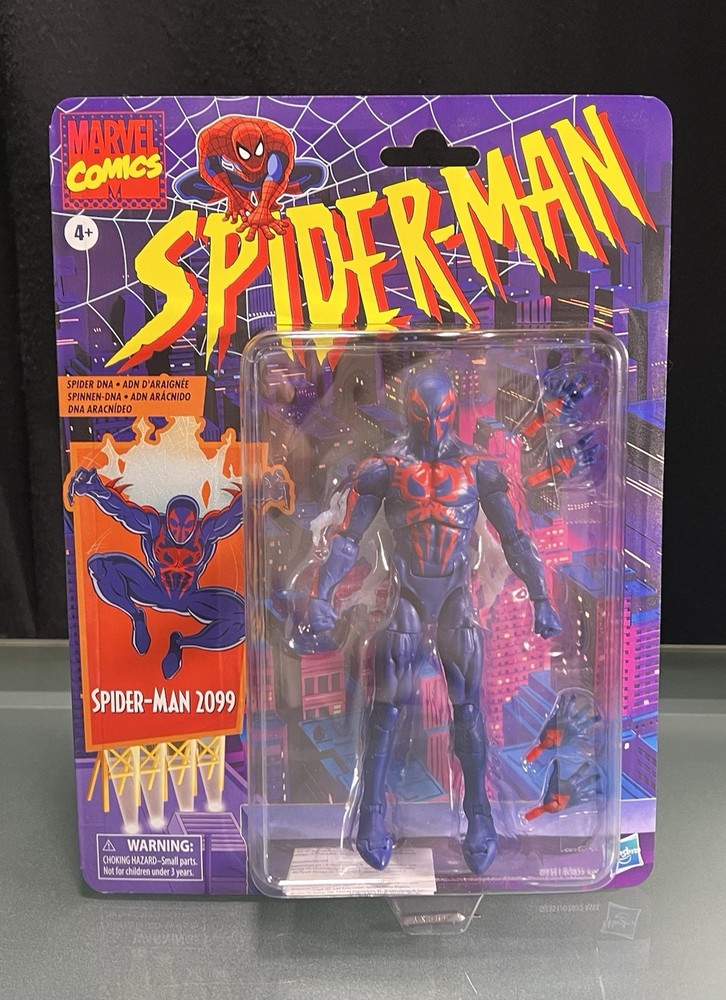 MARVEL LEGENDS SPIDER MAN 2099 RETRO SERIES NEW IN BOX EXCELLENT CONDITION