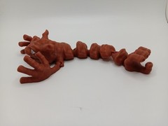 retro pukamarin space creature figure from flight of the navigator 1986 movie