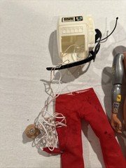 Vtge: MASKATRON ROBOT” & Six Million Dollar Man Action Figures Plus EXTRAS