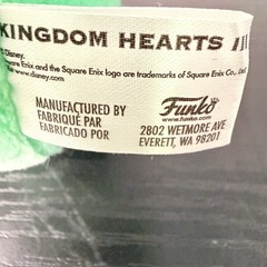 Funko Kingdom Hearts 3 GOOFY Monsters Inc Plush RARE Disney Gamestop TAGS