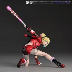Kaiyodo Revoltech Amazing Yamaguchi Harley Quinn Suicide Squad ISEKAI Ver Gift