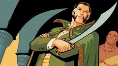 SU-MF-RAS: Custom wired green fabric cape for McFarlane Ra’s Al Ghul Figure