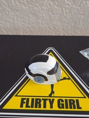 1/6 Flirty Girl Collectibles SBA2012-2 White Space Battle Armor Helmet w/Weapon