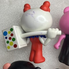 PIGGY Minifigure Collectible Figure Mini Toon Phat Mojo PVC Set of 4 Some Marks