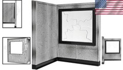 Interactive Wall Playset for Wrestling Action Figure Battles