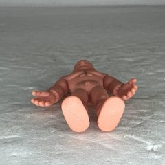 80’s M.U.S.C.L.E. Men Kinnikuman Flesh Color 2″ Terryman B Figure #140 Mattel