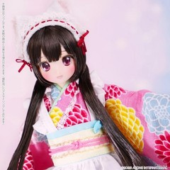 Pre-Sale Azone Sakashita Sakura 8.8In 1/6 Bjd Black New Year Action Figure Gift