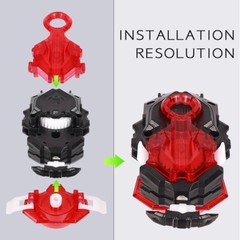 CUSTOM STRING BEY LAUNCHER LR LEFT+RIGHT BEYBLADE BURST DB B-184 NEW