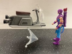 Marvel Legends Hawkeye With Sky-Cycle Avengers 60th Anniversary Complete 6”