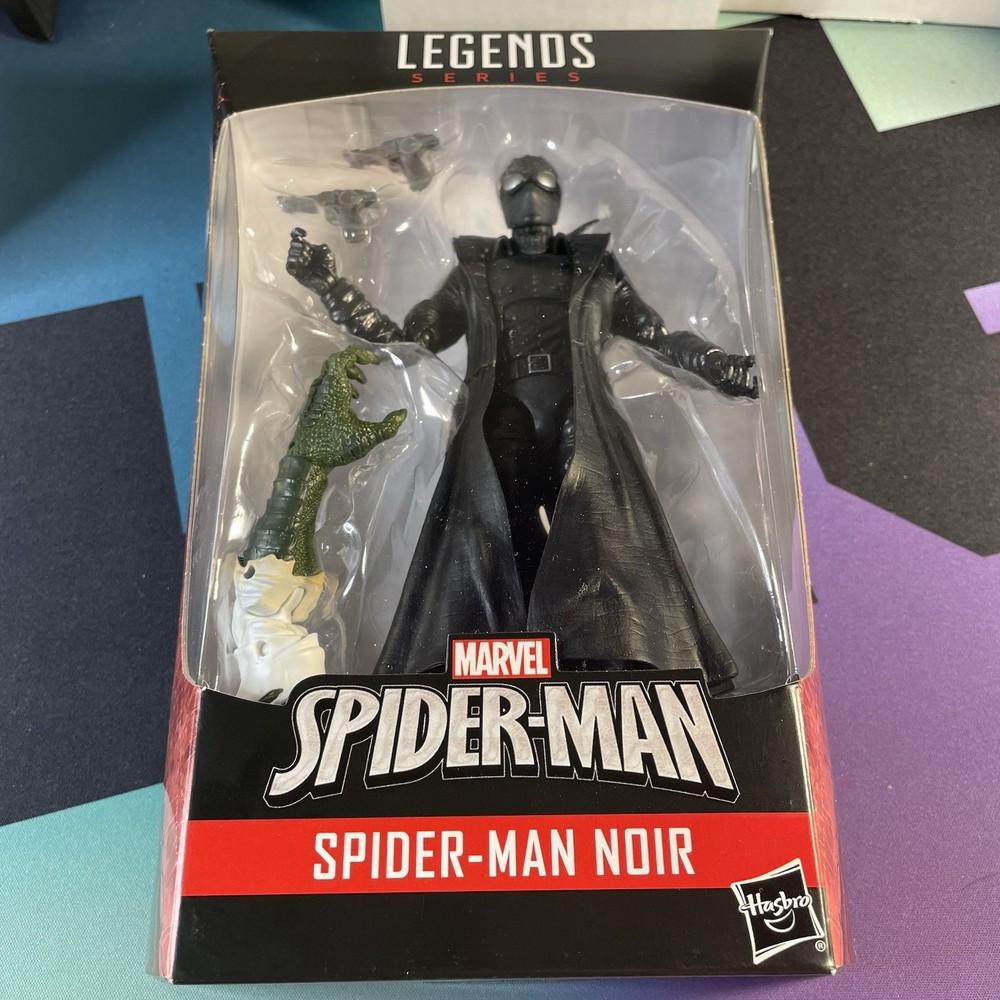 2017 Marvel Legends Spider-Man, Spider-Man Noir Lizard BAF