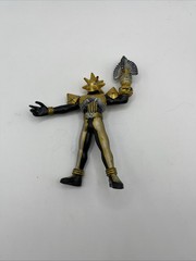 Power Rangers Orange Head Krybot PVC Figure Villain Black Gold Orange 2006