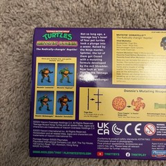 PlaymatesToys Mutatin’ Donnie Action Figure Donatello Sealed