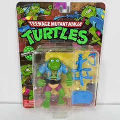TMNT Playmates Sealed Figure Lot Ray Fillet Genghis Frog Leonardo Michelangelo