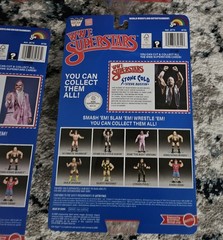 LJN WWE Superstars Series 2 Black Card ULTIMATE WARRIOR VENTURA BUNDY AUSTIN MIB