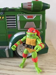 SWAT VAN BATTLE SHELL VEHICLE 2002 – teenage mutant ninja turtles With 1 Figure