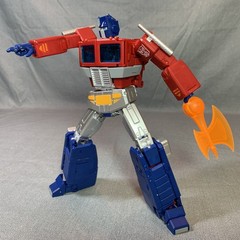 Masterpiece Transformers 4th Party KO Optimus Prime Version 3.0 Silver Legs