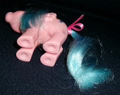 Rose: My Little Pony MLP Vintage Pegasus Baby Firefly #14 EXCELLENT glittery G1