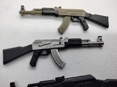 AK47 Assault Rifle 1/12 Scale Gun Weapon Action Figure Accessory Force