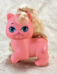 Little Pretty Kitty Pink Catra Vintage 1989 Mattel Blonde Hair Blue Eyes