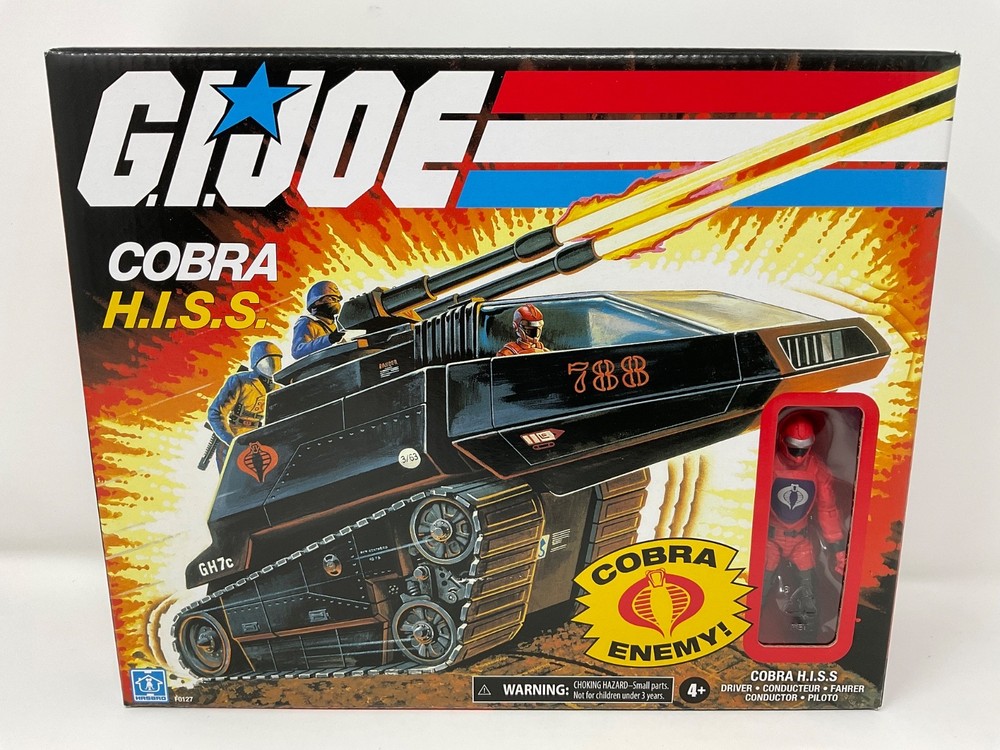 Hasbro G.I. Joe Cobra Hiss Tank with 3.75 inch Driver Action Figure 2020