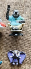 6 Disney Zootopia 2 Toy Figures Finnick, Slothmore, Nick, Gary, Judy