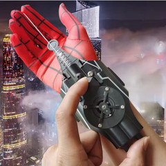 HEROCROSS Spider-Man Web Shooter Wrist Launcher Cosplay Prop Peter Parker Toy