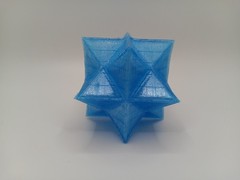 Retro Bit for Tron vintage style display BIT blue sparkle glow in the dark
