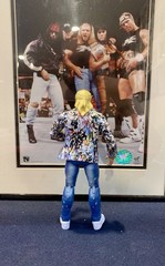 WWF WWE Jaswares Kitbash Jesse The Body Ventura Wrestling Figure